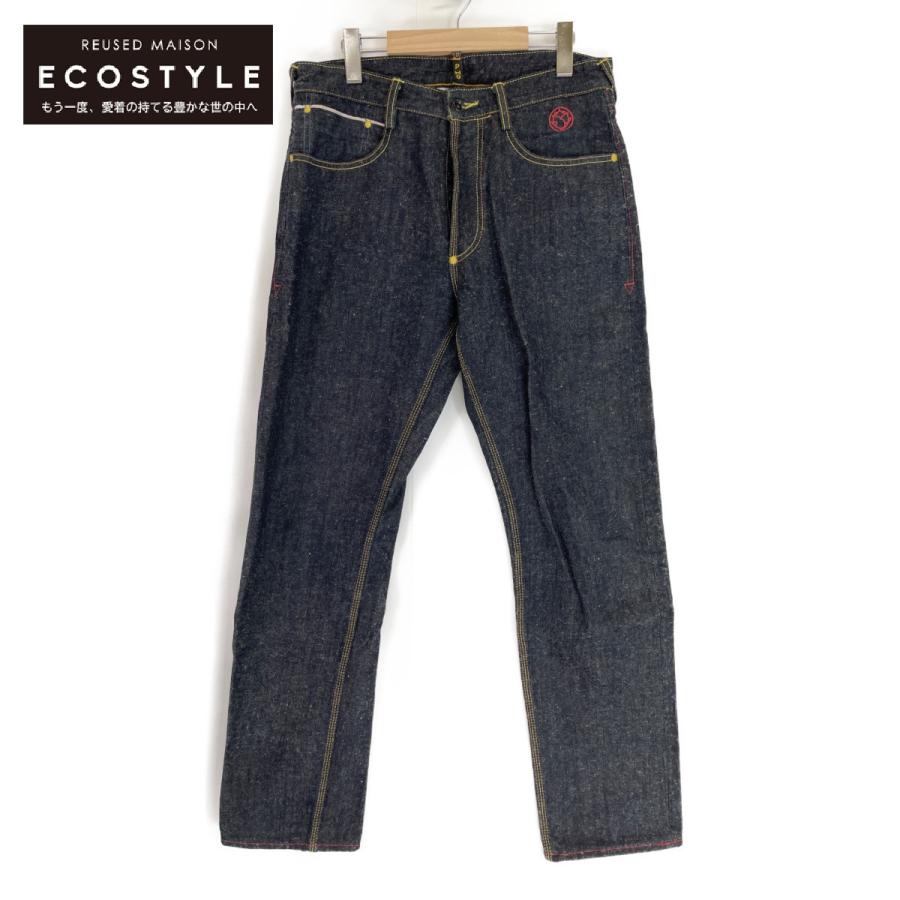 EVISU（エヴィス） PMG別注 インディゴ ビッグカモメ コットンリネン