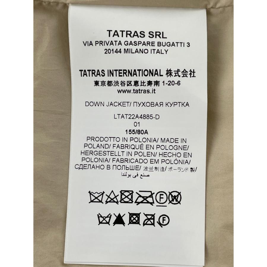 美品/国内正規/21年製 TATRAS タトラス LTAT22S4885-D ノーカラー