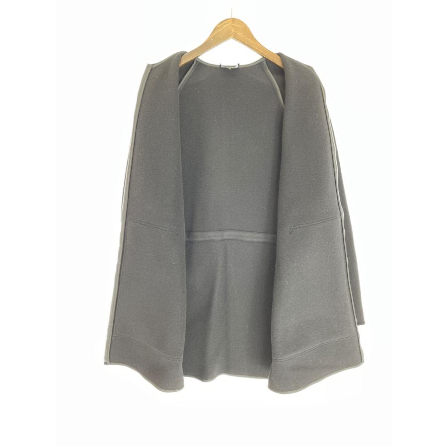 theory（セオリー） 01-9409606-050-901 ウール ノーカラー ブラック P