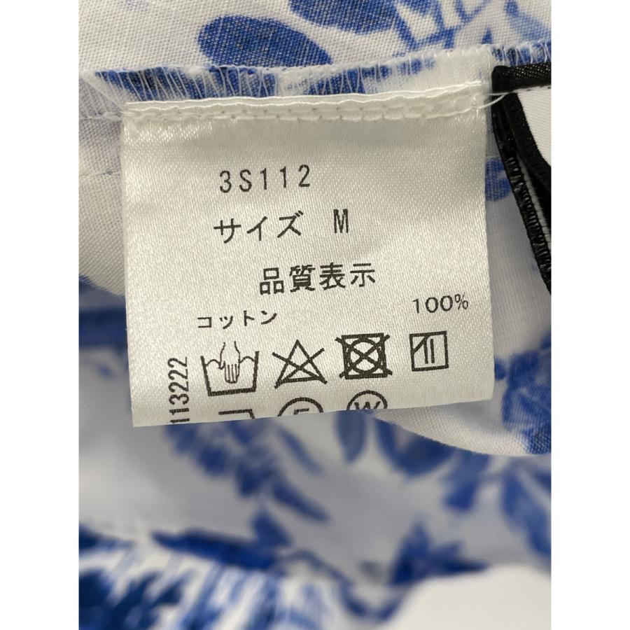 セブンテン バイミホカワヒト 【美品】3S112 ボタニカルプリント 半袖ブラウス/ M 美品 SEVEN TEN by MIHO KAWAHITO セブンテン バイミホカワヒト 3S112