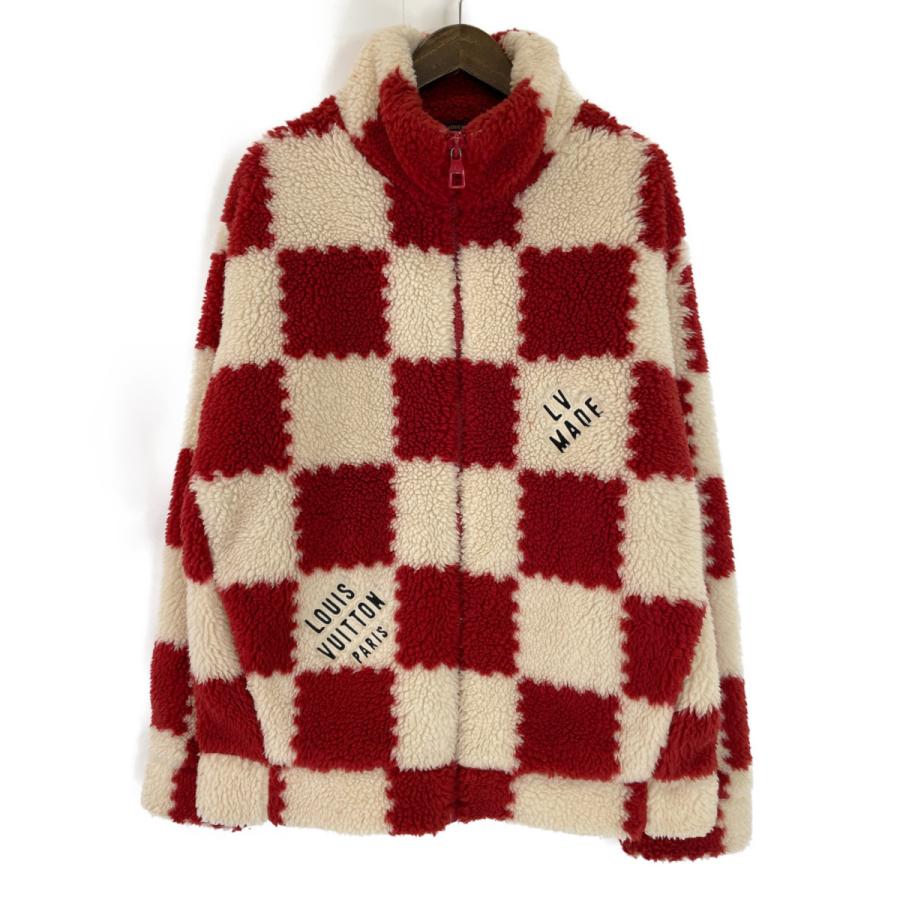 未使用★LOUISVITTON★LVヴィテス★起毛★フーディ★ブルゾン 国内正規/22年製 LOUIS VUITTON ルイ ヴィトン xNIGO RM221M I03