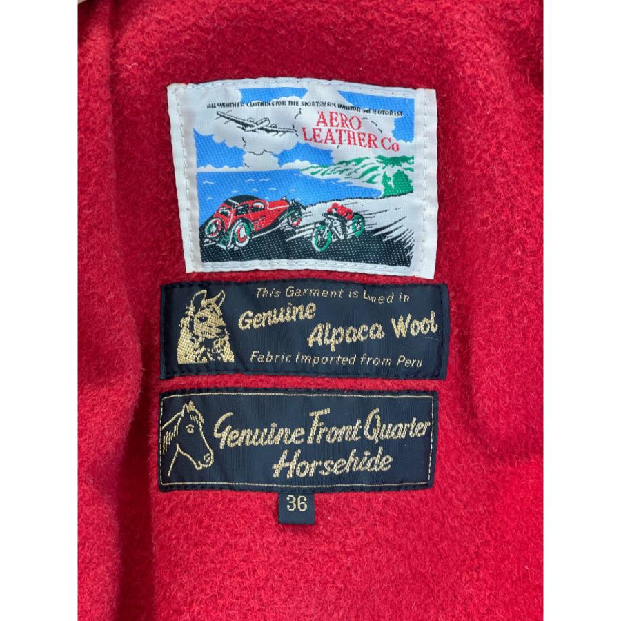 AEROLEATHER エアロレザー ブラック バーンストーマー ホースハイド