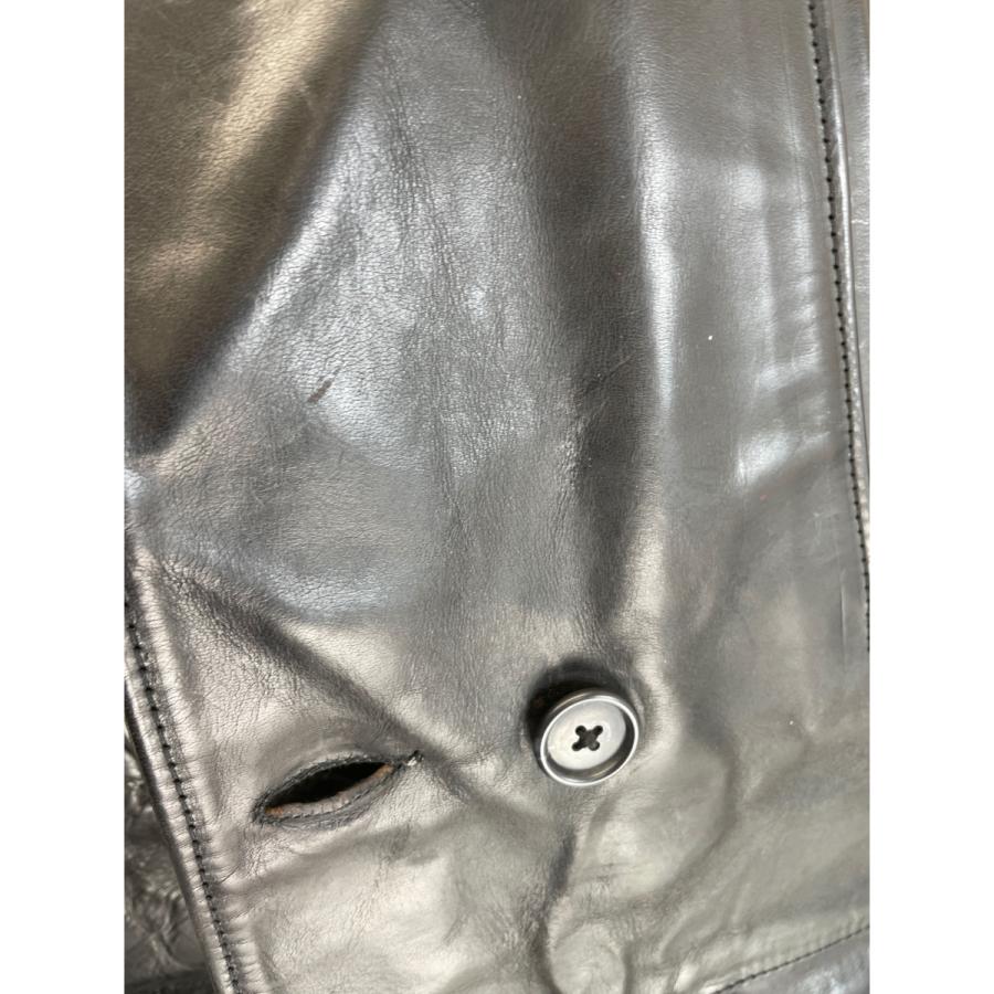 AEROLEATHER エアロレザー ブラック バーンストーマー ホースハイド