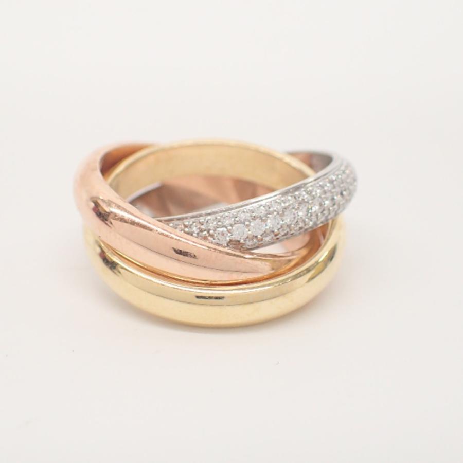 Cartier（カルティエ） 750 WG×YG×PG 3カラー クラシック トリニティ