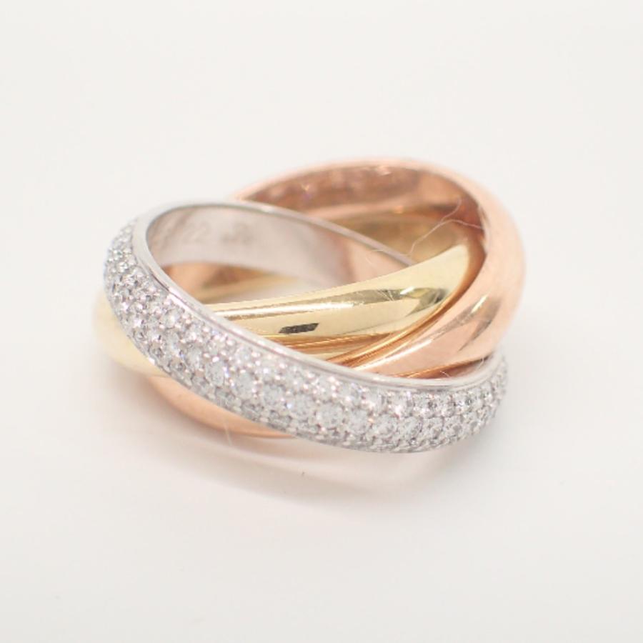 Cartier（カルティエ） 750 WG×YG×PG 3カラー クラシック トリニティ