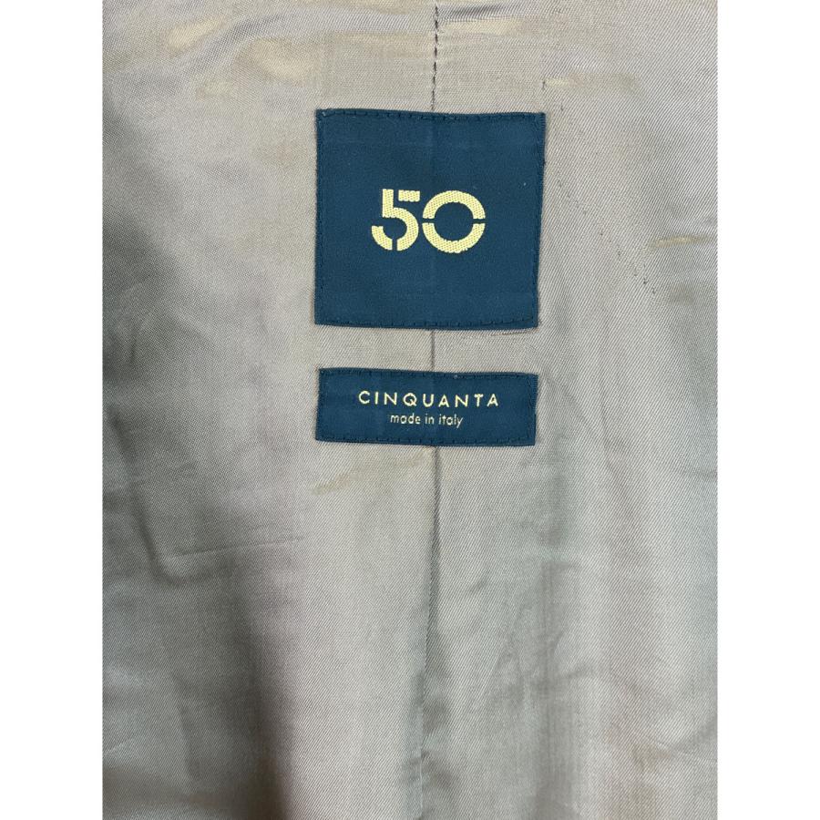CINQUANTA チンクアンタ ベージュ 9332 シープレザージャケット 46