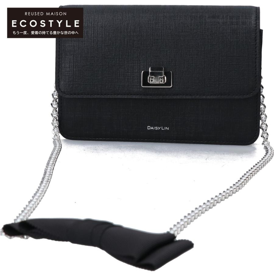 美品 DAISY LIN デイジーリン 02045 SECRET POCKETS チェーン  