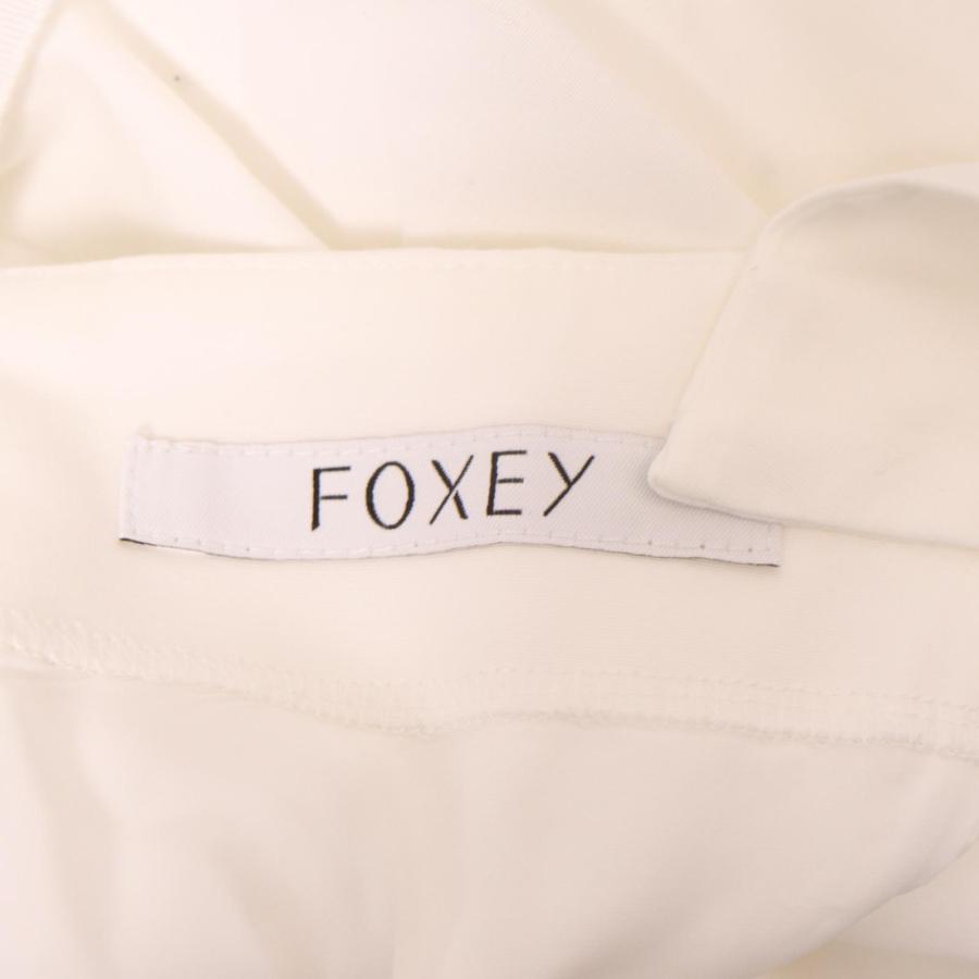 FOXEY フォクシー 40443-S00A403P 22年 ホワイト ドレス FOXEY フォクシー 40443-S00A403P 22年 ホワイト ドレス