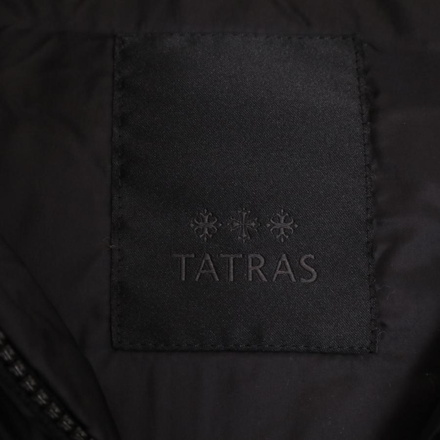 TATRAS タトラス LTA22A4694 ポリテアマ フード付きダウン ブラック 01  