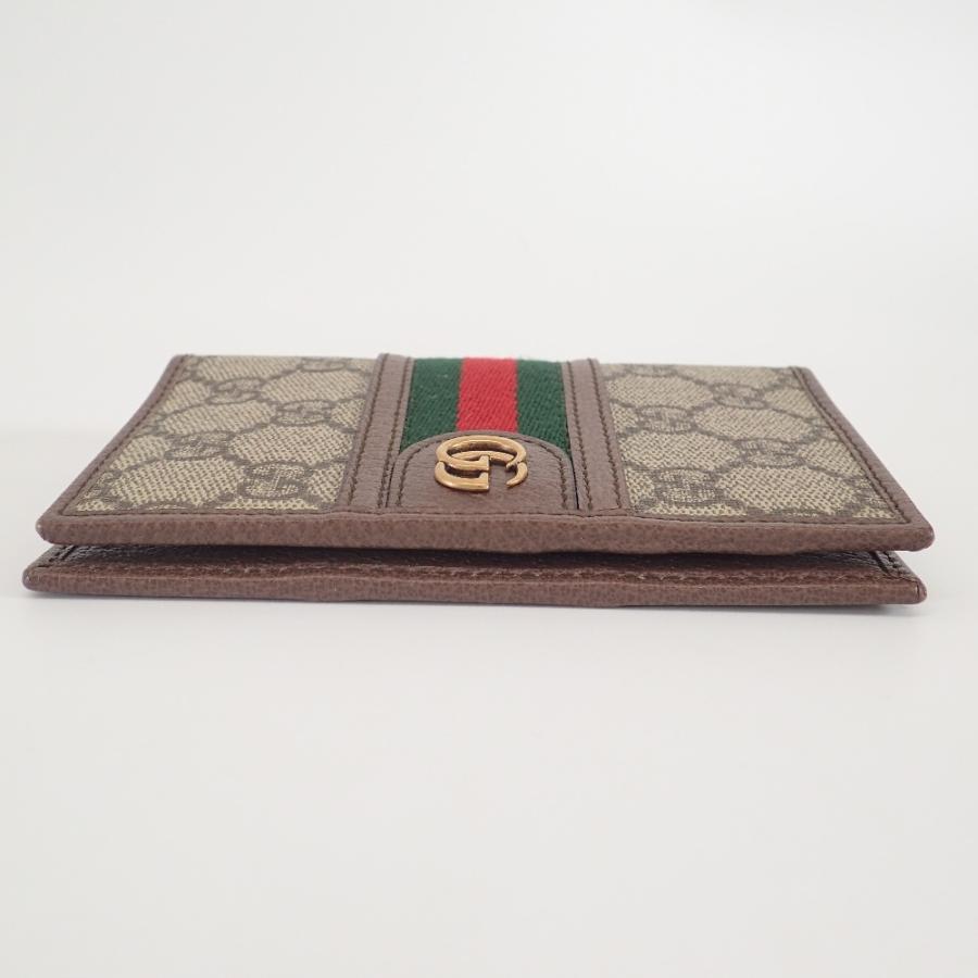 GUCCI 美品 グッチ 597620 オフィディア GG パスポートケース ベージュ 