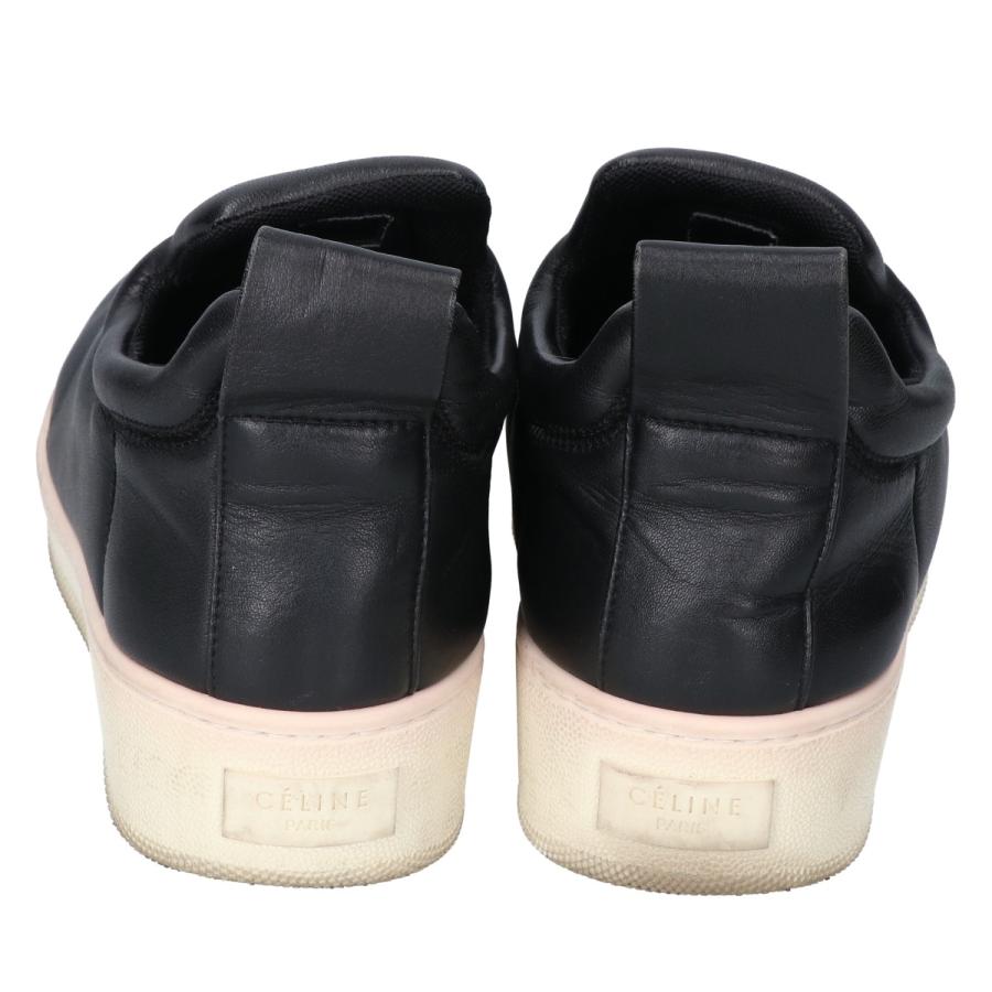 ⭐︎希少⭐︎フィービー期 CELINE pull on sneakers スリッポン CELINE(セリーヌ)＊】フィービー期プルオンレザースリッポンスニーカー
