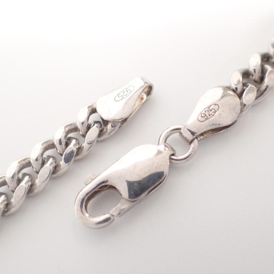 アヴァランチ silver925 マイアミネックレス アバランチ シルバー925 シルバー マイアミネックレス 幅2.8mm 45cm-55cm いぶし加工 080KDO2