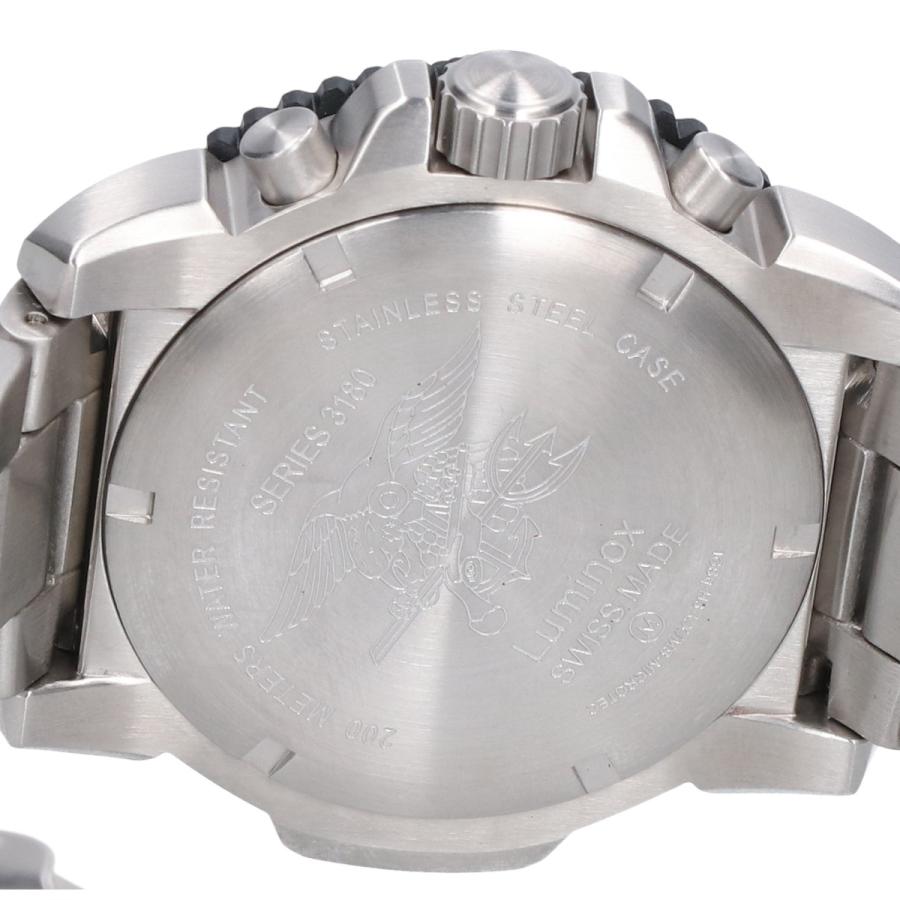 LUMINOX 美品 L3182 NAVY SEAL STEEL COLORMARK CHRONOGRAPH 3180
