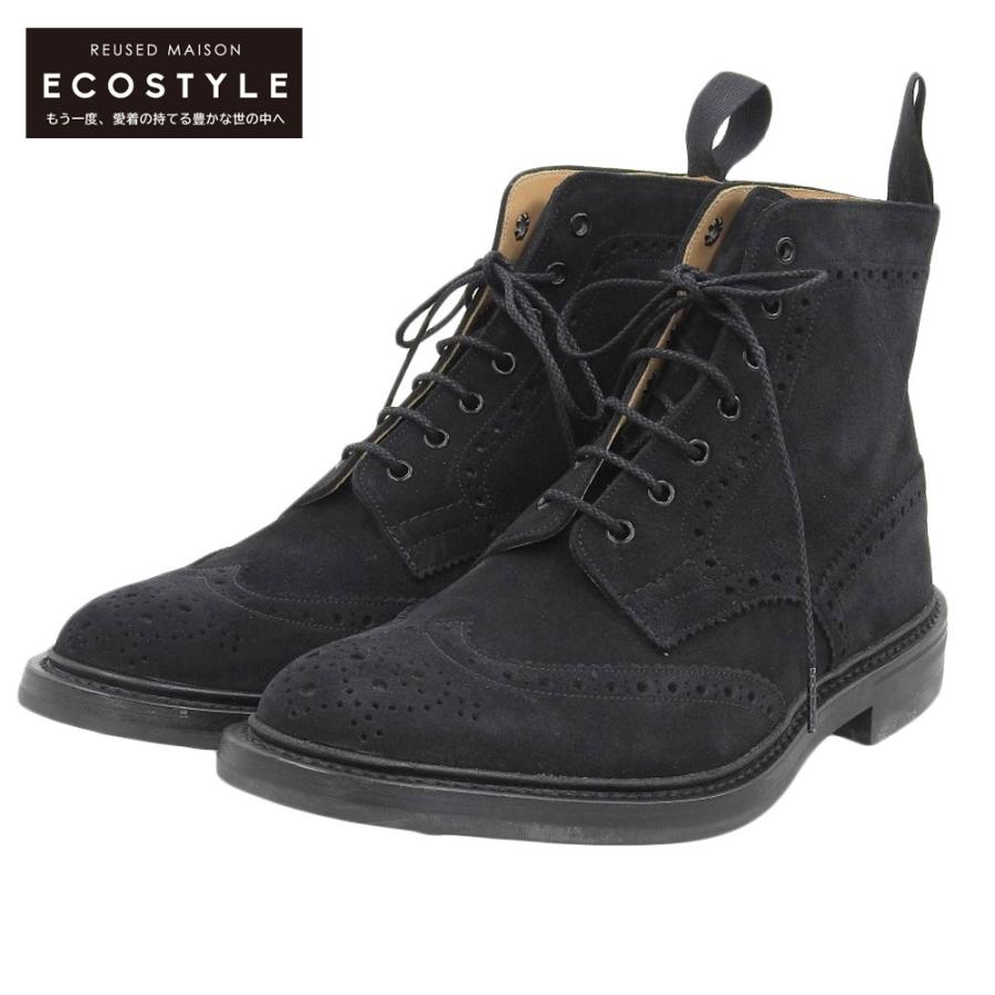 Tricker's（トリッカーズ） 新品同様 モールトン スエード カントリー