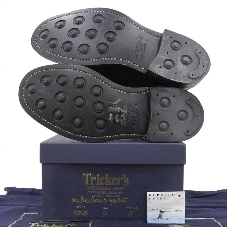 Tricker's（トリッカーズ） 新品同様 モールトン スエード カントリー