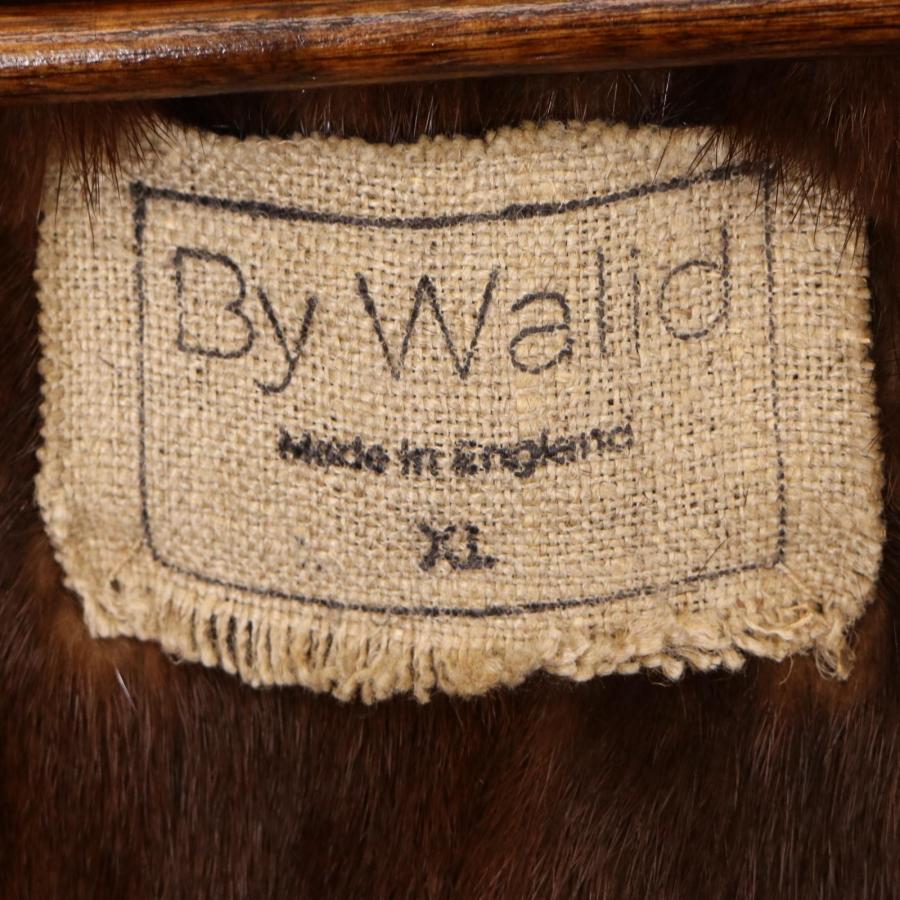 by walid バイワリッド ミンク×シルク 刺繍 ジャケット