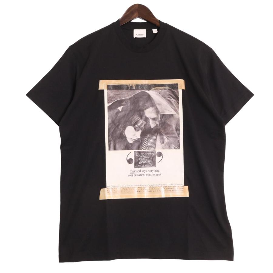 BURBERRY（バーバリー） 8009974 黒 アーカイブキャンペーンプリントT 