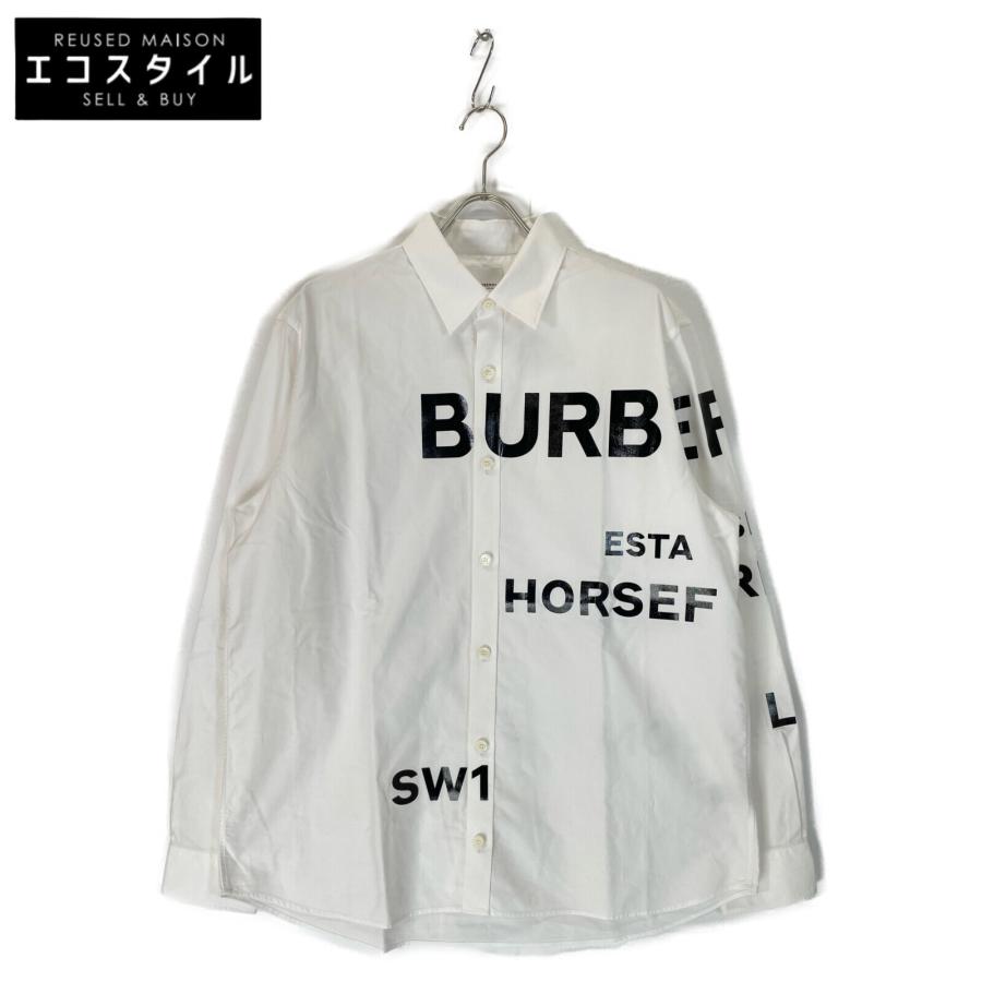 BURBERRY バーバリー 8023776 ホワイト ホースフェリープリント 長袖 