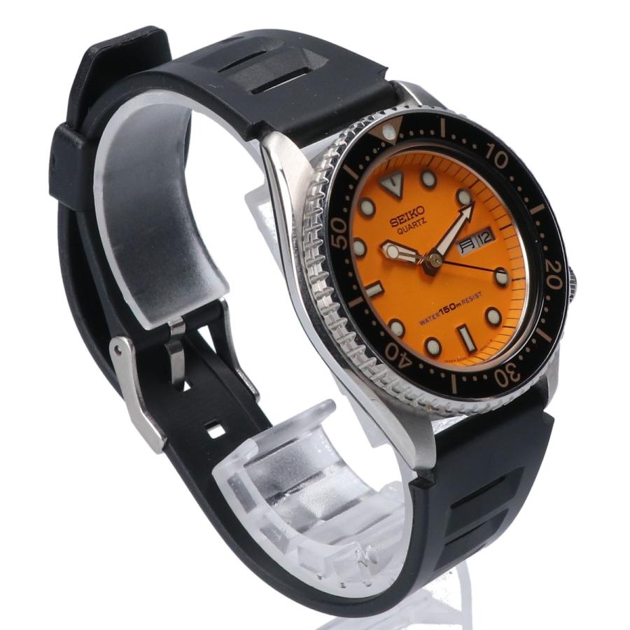 SEIKO 6458-600A セイコー クオーツ ダイバーズ オレンジ 極美品 SEIKO（セイコー） PYQ019 6458-600A DIVER ダイバー 回転ベゼル