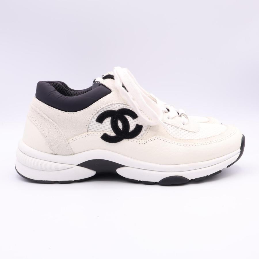 CHANEL（シャネル） G38299 CCココマーク メッシュ ＆ スエード カーフ
