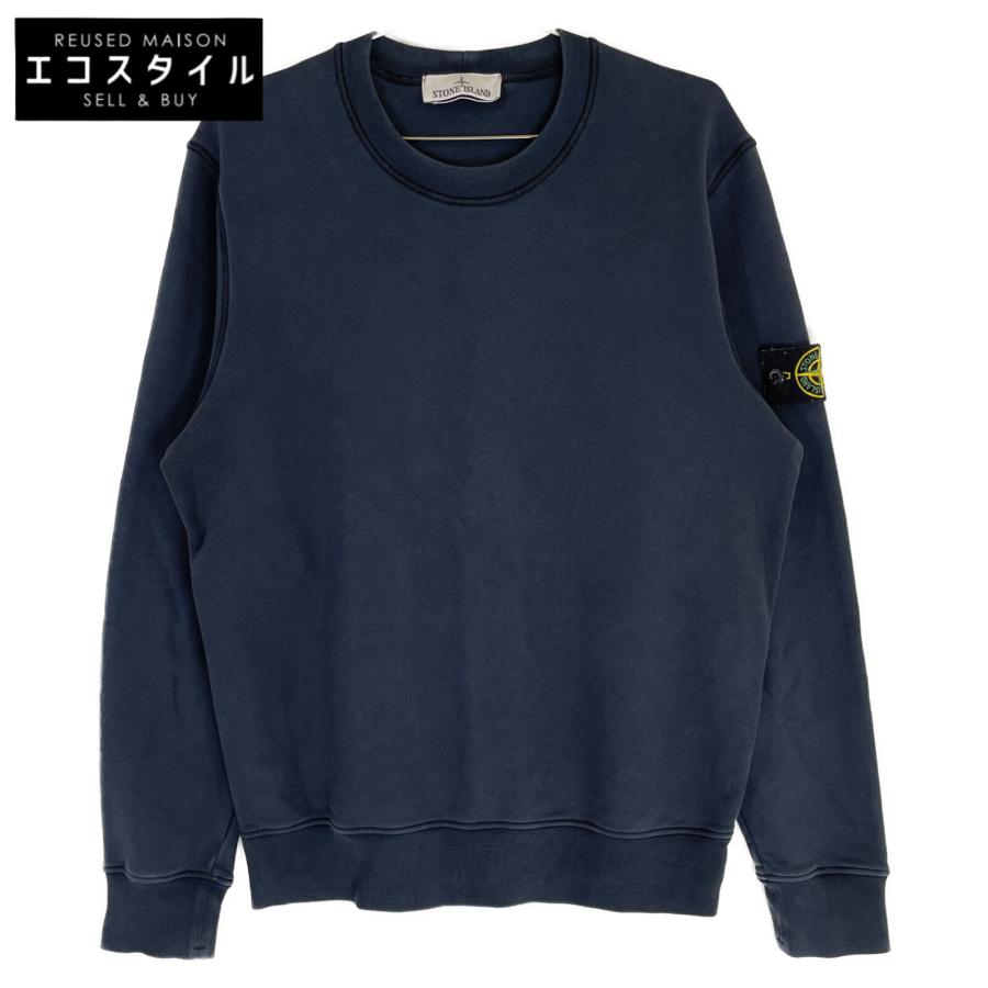 ストーンアイランド 【24年製】801563051 コットン クルーネック スウェットシャツ/ M 24年製 STONE ISLAND ストーンアイランド 801563051 コットン クルー