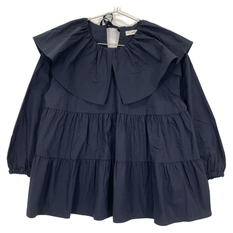 yoriヨリフリルカラーティアードブラウス