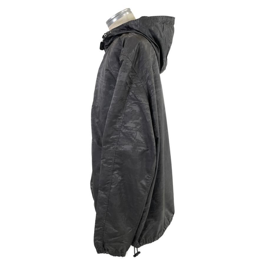 Berluti ベルルッティ ブラックグレー 総柄カリグラフィ ナイロン