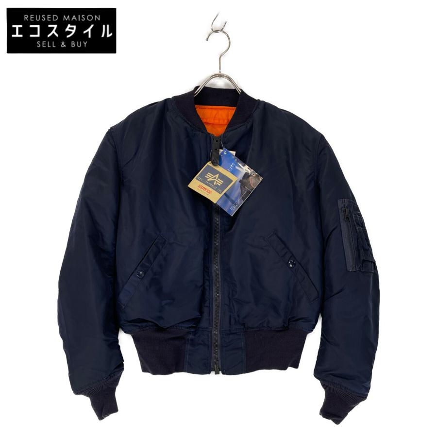アルファインダストリーズ J-8279D 68年復刻 ネイビー MA-1 フライトジャケット M ALPHA INDUSTRIES アルファインダストリーズ J-8279D 68年復刻