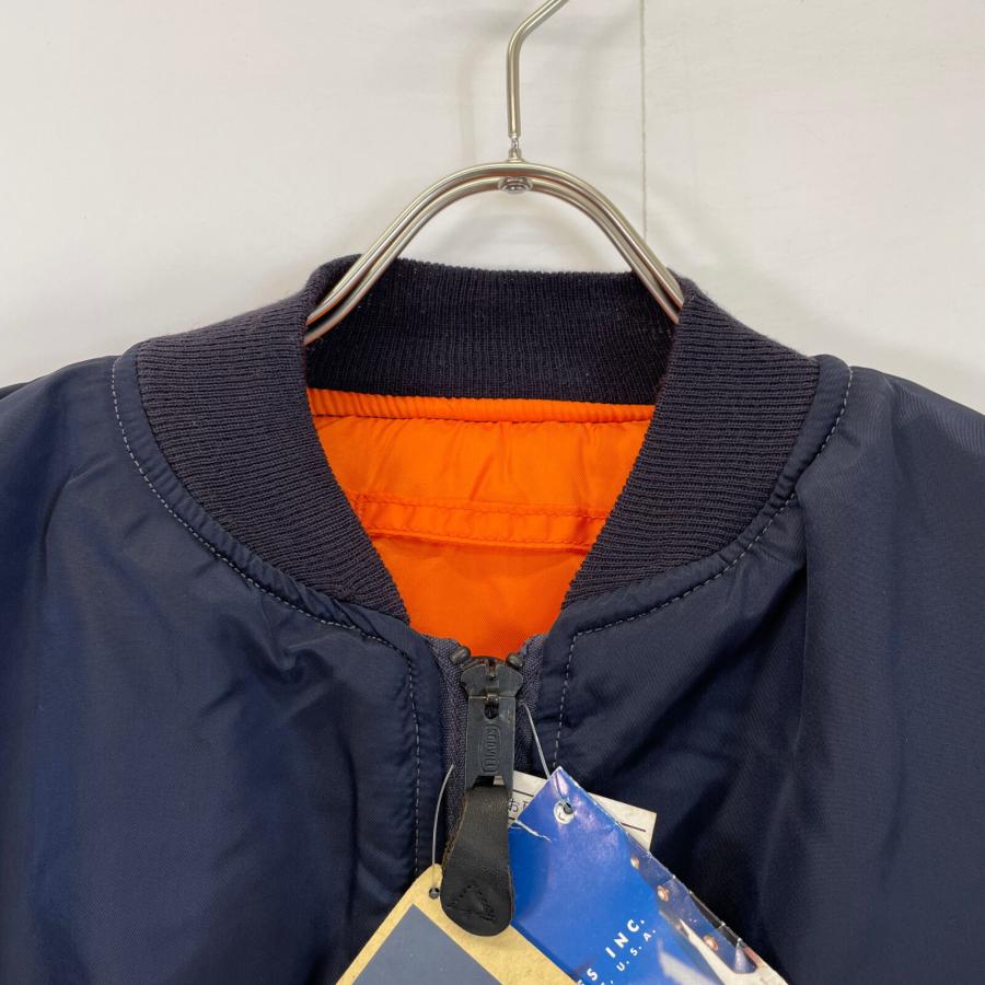 アルファインダストリーズ J-8279D 68年復刻 ネイビー MA-1 フライトジャケット M ALPHA INDUSTRIES アルファインダストリーズ J-8279D 68年復刻