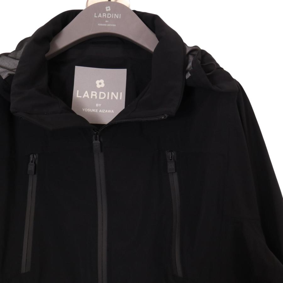 LARDINI ラルディーニ BY YOSUKE AIZAWA ブラック ナイロン フード 