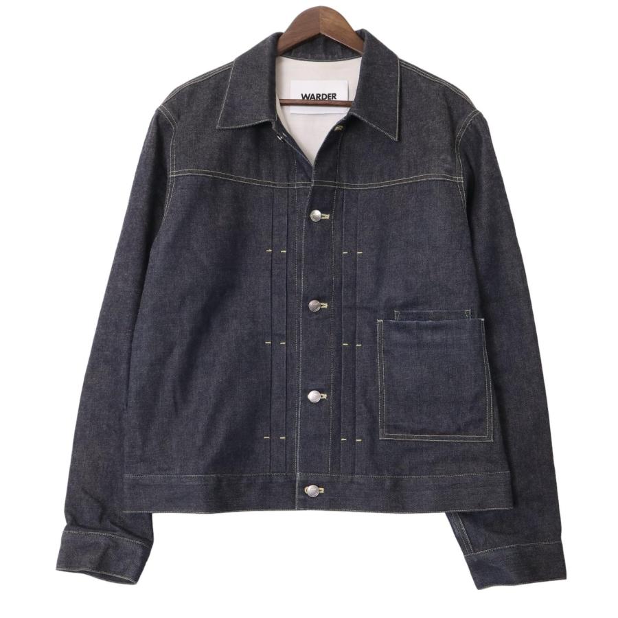 WARDER ワーダー 00-22-1-01018 スーピマカシミヤデニムトラッカー  