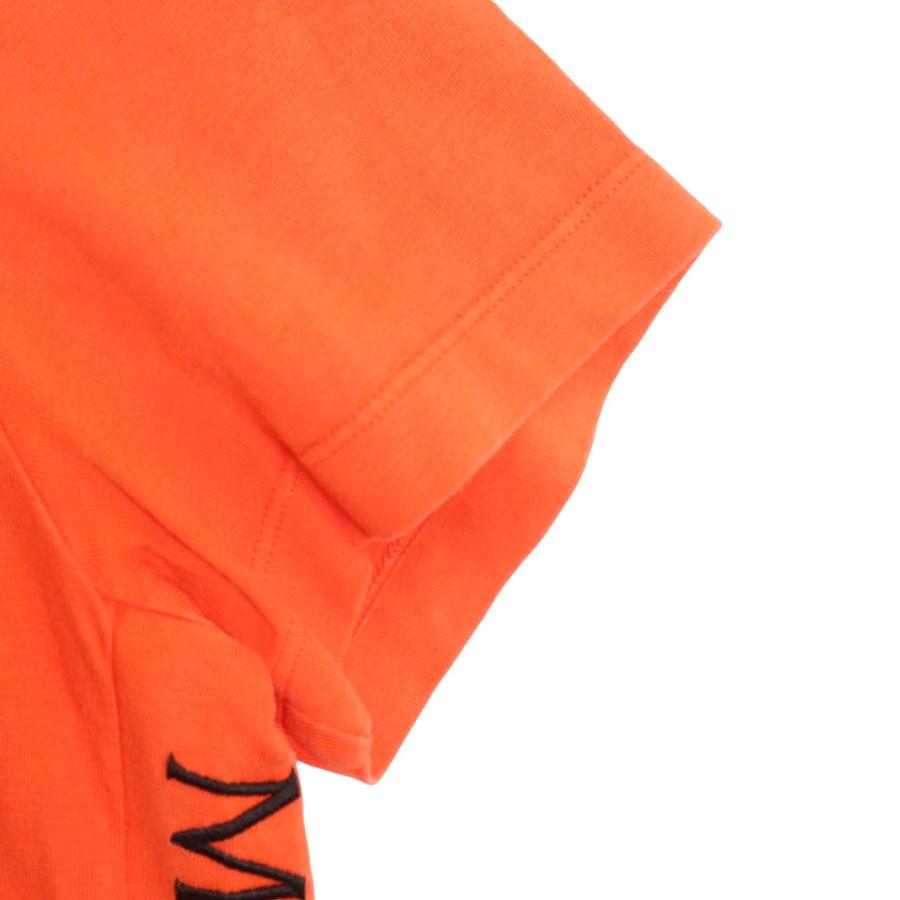 MONCLER モンクレール 19年 国内正規 オレンジ サイドロゴ MAGLIA T 