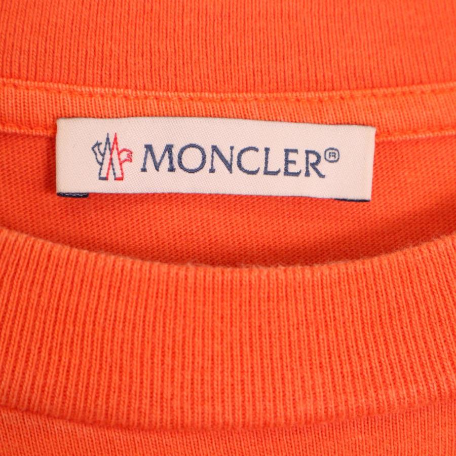 MONCLER モンクレール 19年 国内正規 オレンジ サイドロゴ MAGLIA T 