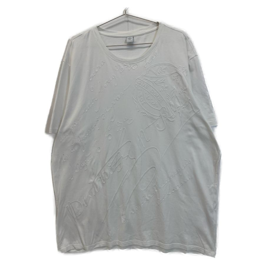 メンズ BERLUTI ベルルッティ ポロシャツ ホワイト 3xl