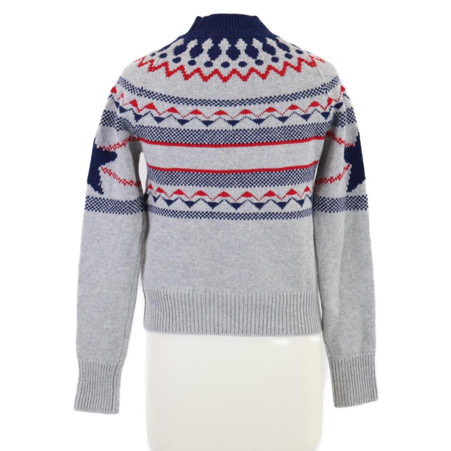 Christian Dior - クリスチャンディオール 新品同様 国内正規 144S60BM134 シグネチャー カシミヤ混ウールニットセーター F34 wine-king_2877100000034689