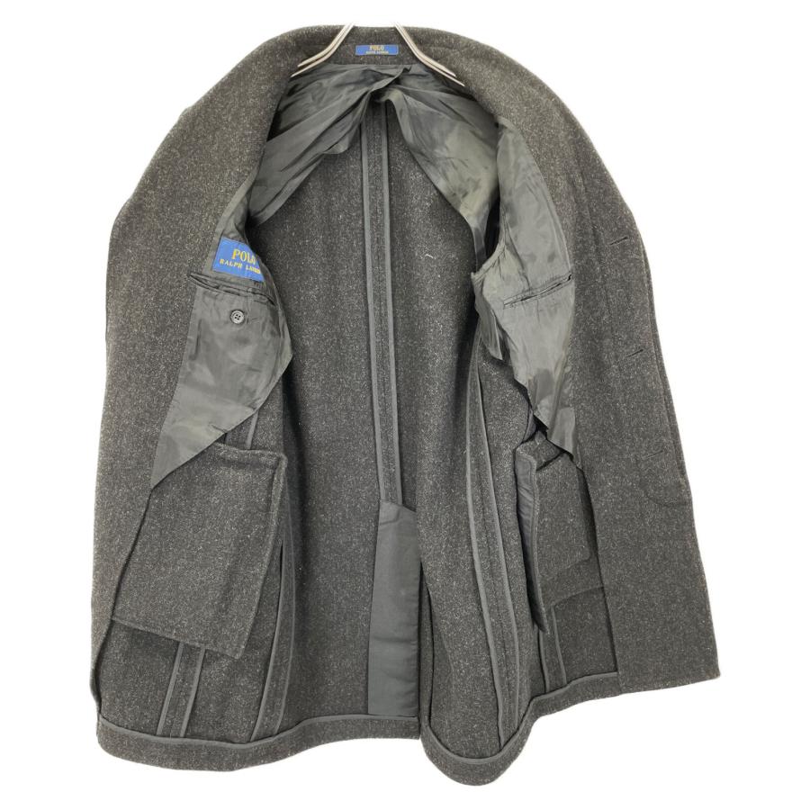 ポロラルフローレン ウールチェスターコート チャコールグレー 日本製 POLO RALPH LAUREN ポロ ラルフローレン 200013615