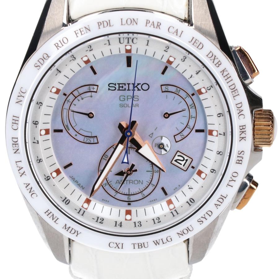 SEIKO（セイコー） SBXB063 8X53 ASTRON アストロン デュアルタイム 白