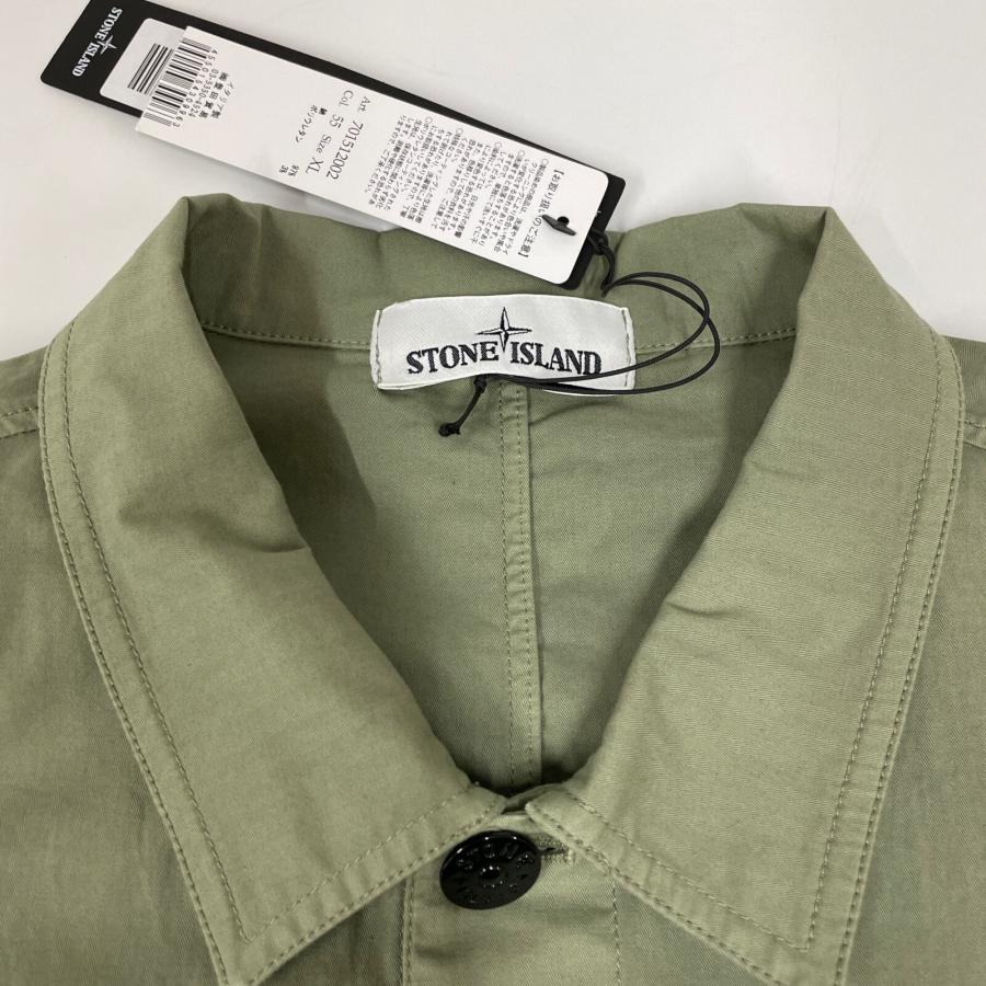 STONE ISLAND ストーンアイランド 701512002 19SS セージ コットン 