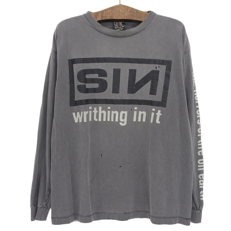 セントマイケル SIN LS TEE プリント ロングスリーブ Tシャツ XL