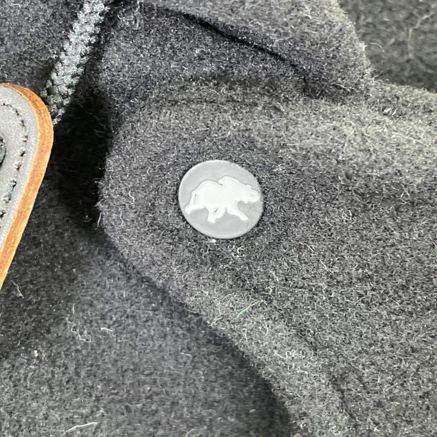 HUNTING WORLD ハンティングワールド ブラック ウール ダッフルコート  