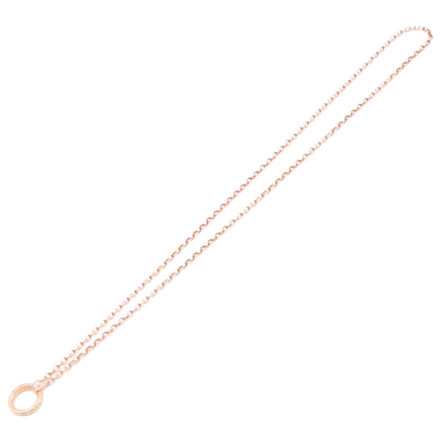 agete 美品 アガット 10203115005 K10 0.02 ダイヤモンド ネックレス  