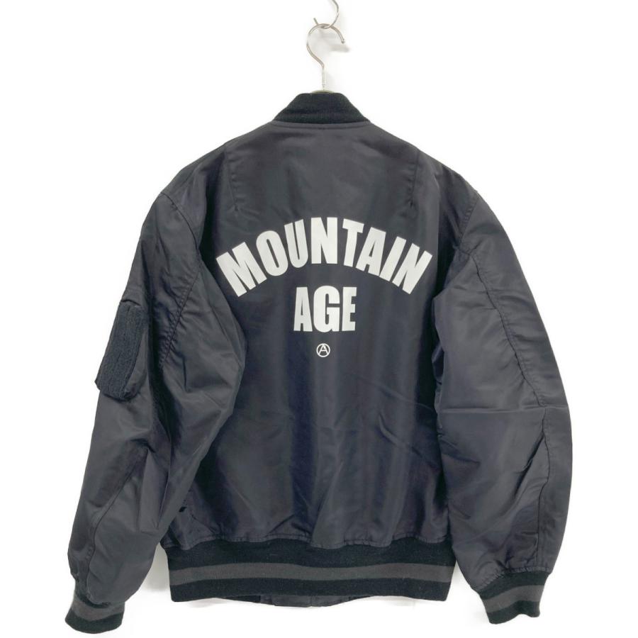 マウンテン リサーチ ﾌﾞﾗｯｸ MA-1 MOUNTAIN AGE ｼﾞｬｹｯﾄ L Mountain Research マウンテン リサーチ ブラック MA-1 MOUNTAIN AGE
