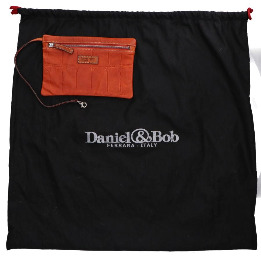 美品 Daniel＆Bob ダニエル＆ボブ 35周年記念 型押しレザー 2WAY