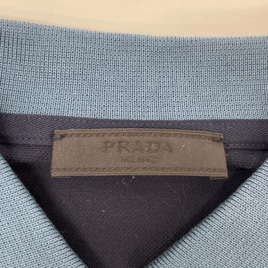 PRADA プラダ 18SS UJN444 ネイビーxグリーン バイカラー PRADA プラダ 18SS UJN444 ネイビーxグリーン バイカラー