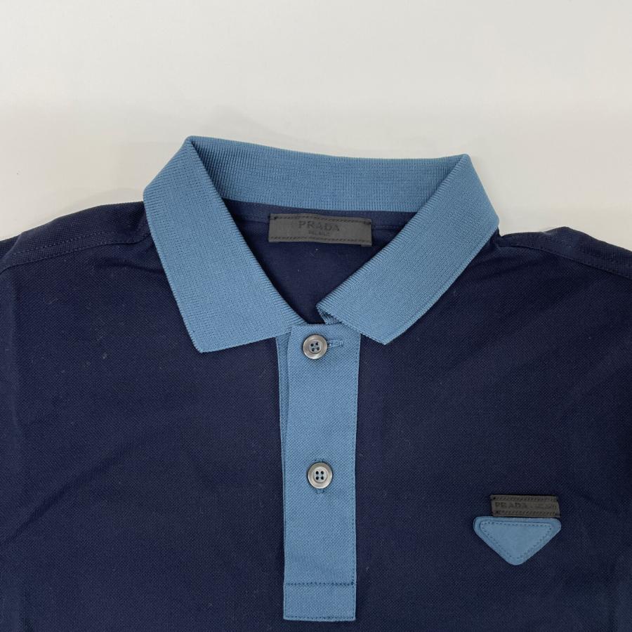 PRADA プラダ 18SS UJN444 ネイビーxグリーン バイカラー PRADA プラダ 18SS UJN444 ネイビーxグリーン バイカラー