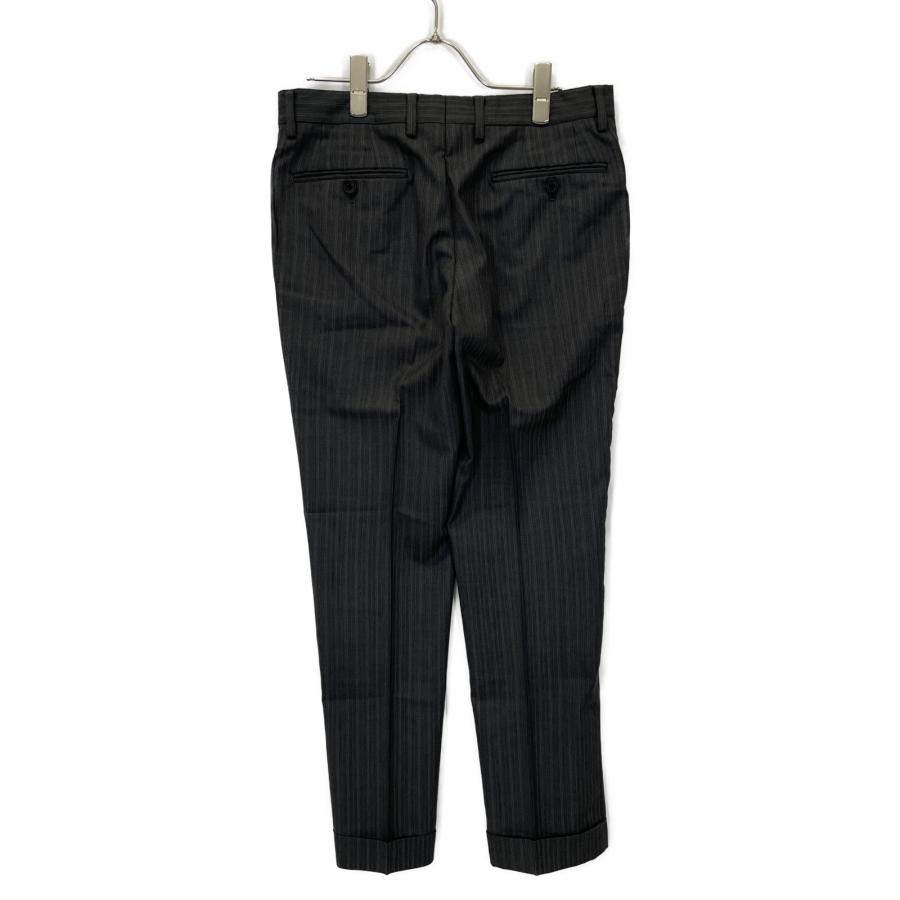 PaulSmith ポールスミス グレー ストライプ ウールシルク 2Pスーツ 