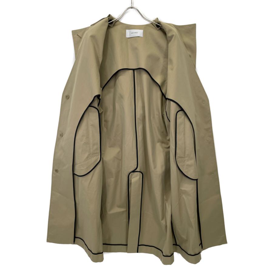 ADORE アドーア 531-3152201 23SS ハイブリットツイル ノーカラー  