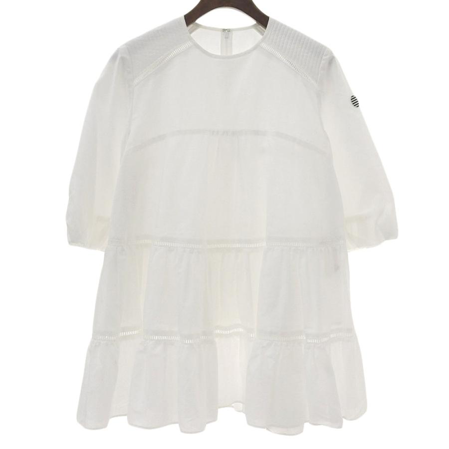 美品 BORDERS at BALCONY ボーダーズアットバルコニー コットン 