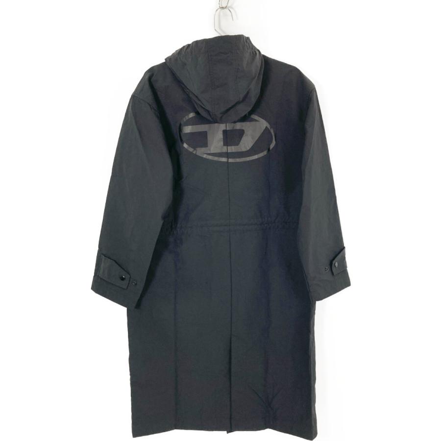 DIESEL ディーゼル A05724 ブラック J-LUI ナイロン フード