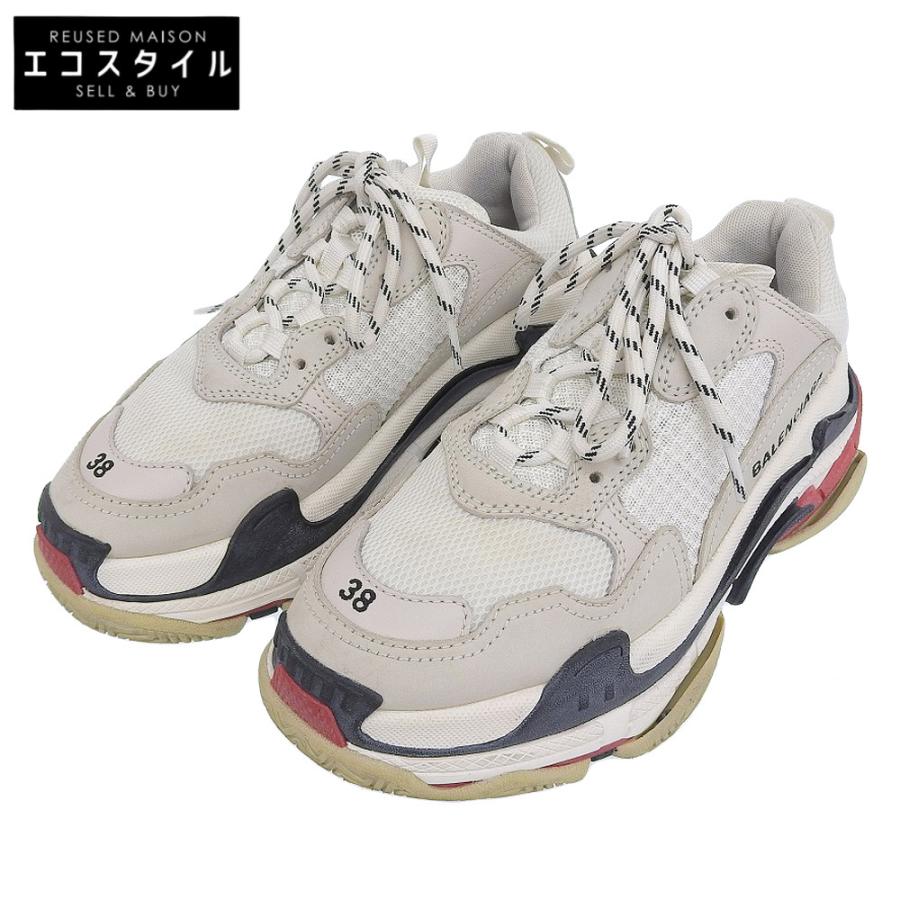 BALENCIAGA バレンシアガ トリプルS ダッドスニーカー レディース 白 